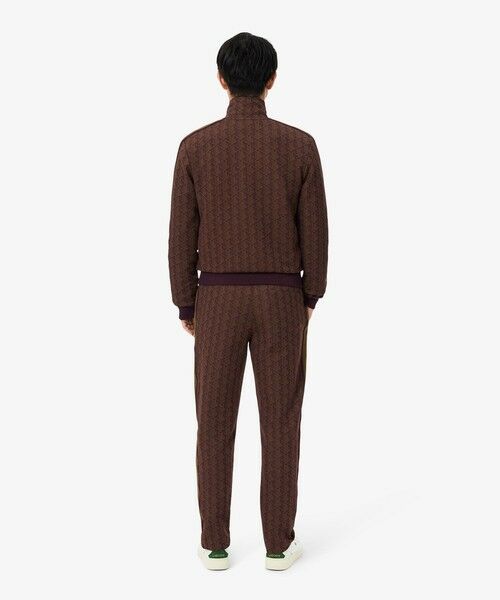 LACOSTE / ラコステ チノ・ワークパンツ | サイドテーピングモノグラムジャカードトラックパンツ | 詳細18