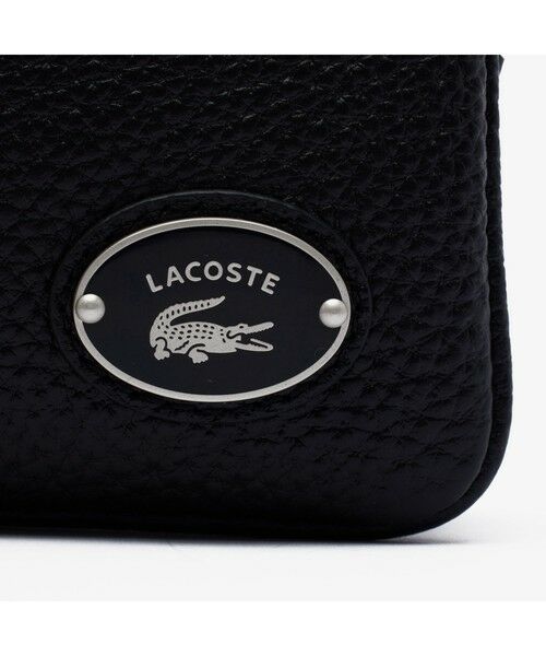 オリジンクロック レザーダブルポーチ （ショルダーバッグ）｜LACOSTE