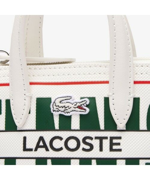 LACOSTE / ラコステ トートバッグ | L.12.12 コンセプトシーズナル　コーテッドミニキャンバストートバッグ | 詳細5