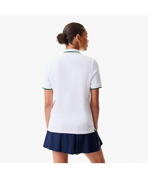 LACOSTE / ラコステ ポロシャツ | クーリングドライボーダーリブニットポロシャツ | 詳細2
