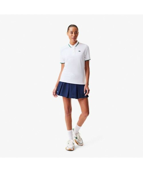 LACOSTE / ラコステ ポロシャツ | クーリングドライボーダーリブニットポロシャツ | 詳細3