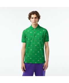 LACOSTE / ラコステ ポロシャツ | オールオーバーワニロゴプリントポロシャツ