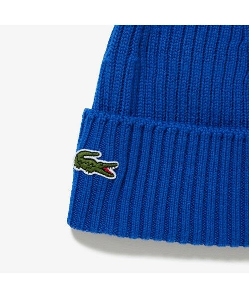 LACOSTE / ラコステ ニットキャップ | ワンポイントワニロゴニットキャップ | 詳細5