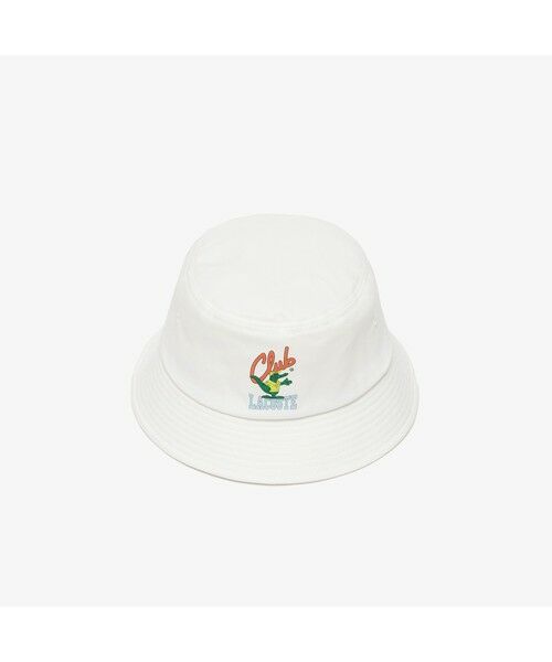 LACOSTE / ラコステ ハット | ショートブリムグラフィカルプリントバケットハット | 詳細3