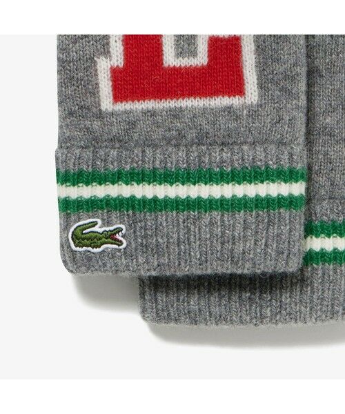 LACOSTE / ラコステ 手袋 | Lロゴジャカードニットグローブ | 詳細2