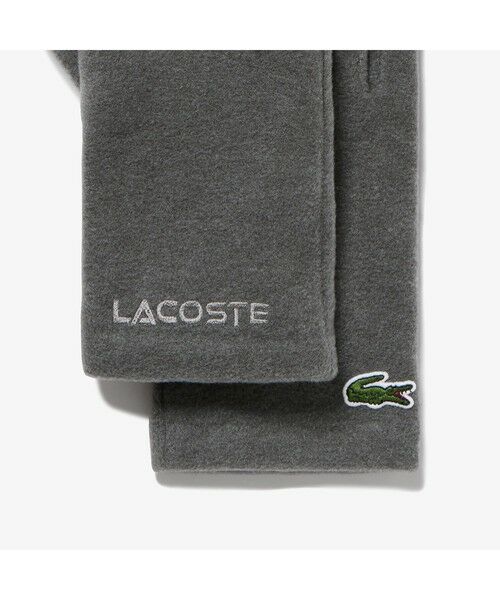 LACOSTE / ラコステ 手袋 | ネームステッチジャージニットグローブ | 詳細6