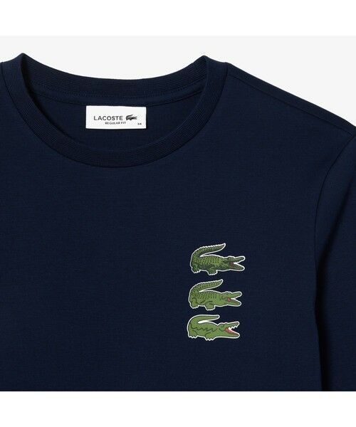 LACOSTE / ラコステ Tシャツ | タイムラインクロック長袖Tシャツ | 詳細1