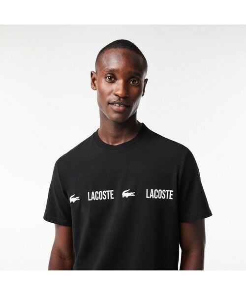 LACOSTE / ラコステ Tシャツ | ロゴプリントスーパーソフトルームTシャツ | 詳細1