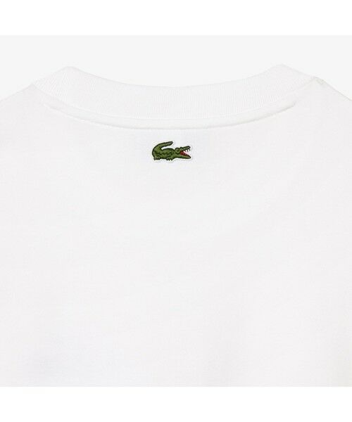 LACOSTE / ラコステ Tシャツ | タイムラインクロックプリントクルーネックTシャツ | 詳細2