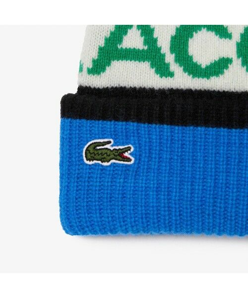 LACOSTE / ラコステ ニットキャップ | リサイクルニットノルディックニットキャップ | 詳細1