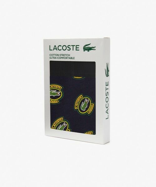 LACOSTE / ラコステ ボクサーパンツ・ブリーフ | オーバルロゴ総柄トランクショーツ | 詳細4