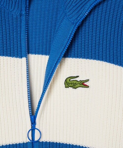 LACOSTE / ラコステ カーディガン・ボレロ | ローゲージニットスタンドカラージャケット | 詳細5