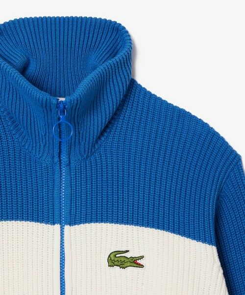 LACOSTE / ラコステ カーディガン・ボレロ | ローゲージニットスタンドカラージャケット | 詳細6