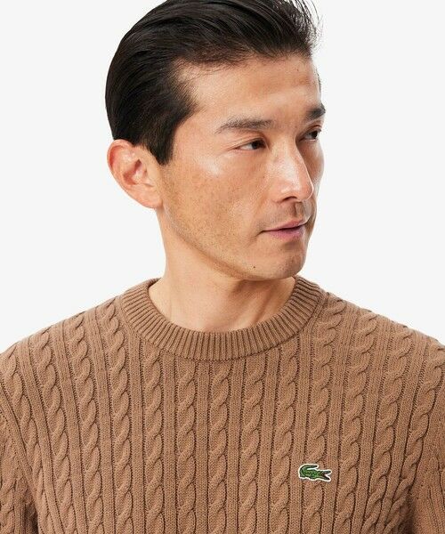 LACOSTE / ラコステ ニット・セーター | ケーブルニットセーター | 詳細7