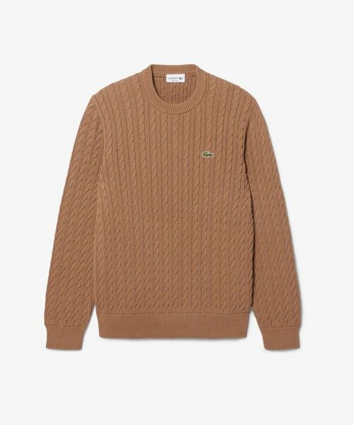 LACOSTE / ラコステ ニット・セーター | ケーブルニットセーター | 詳細9