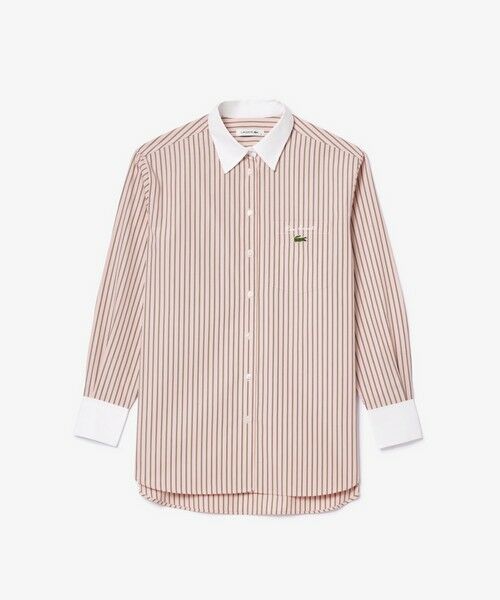 LACOSTE / ラコステ シャツ・ブラウス | ストライプクレリックシャツ | 詳細9