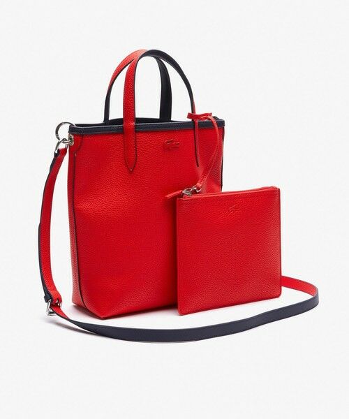 ANNAリバーシブル縦型トート （トートバッグ）｜LACOSTE