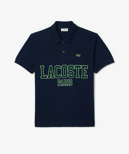 オーバーサイズネームプリントポロシャツ （ポロシャツ）｜LACOSTE