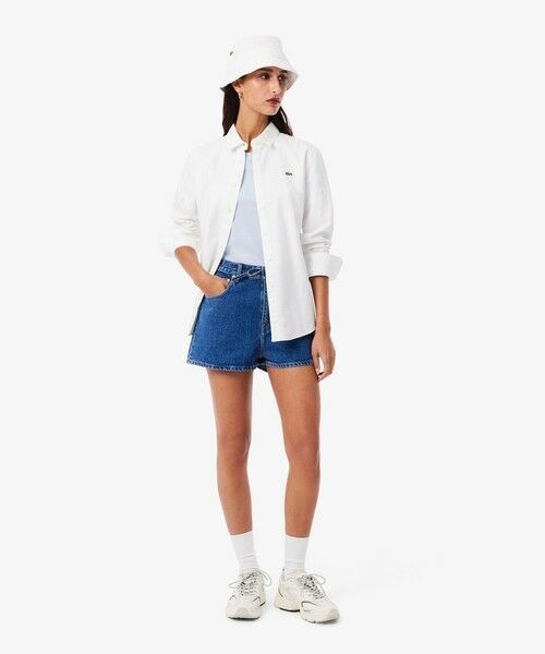 LACOSTE / ラコステ Tシャツ | ハイクオリティ ピマコットン仕立て ワンポイントソフトタッチ半袖Tシャツ | 詳細10