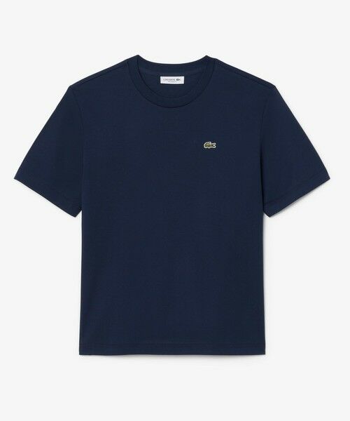 LACOSTE / ラコステ Tシャツ | ハイクオリティ ピマコットン仕立て ワンポイントソフトタッチ半袖Tシャツ | 詳細11