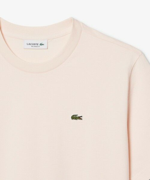 LACOSTE / ラコステ Tシャツ | ハイクオリティ ピマコットン仕立て ワンポイントソフトタッチ半袖Tシャツ | 詳細18