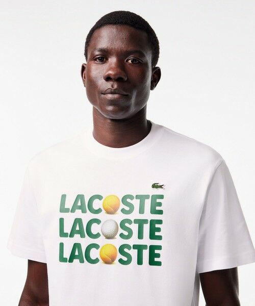 LACOSTE / ラコステ Tシャツ | ボールグラフィックプリントTシャツ | 詳細2