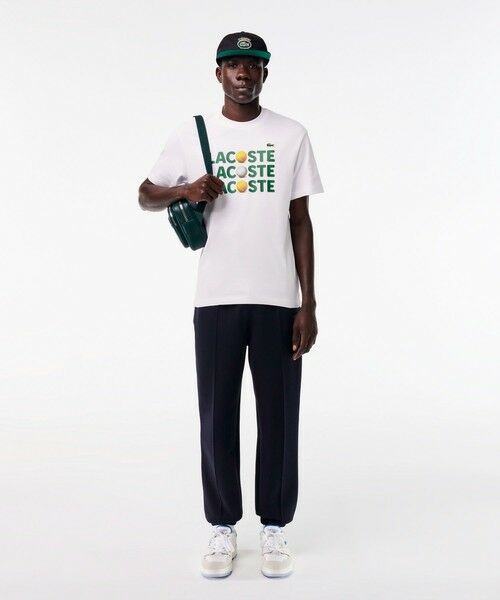 LACOSTE / ラコステ Tシャツ | ボールグラフィックプリントTシャツ | 詳細5