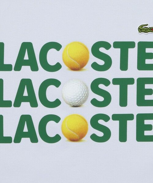 LACOSTE / ラコステ Tシャツ | ボールグラフィックプリントTシャツ | 詳細10