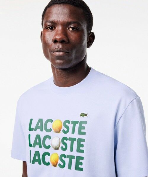 LACOSTE / ラコステ Tシャツ | ボールグラフィックプリントTシャツ | 詳細7
