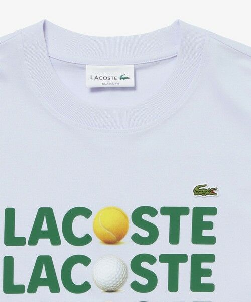 LACOSTE / ラコステ Tシャツ | ボールグラフィックプリントTシャツ | 詳細9