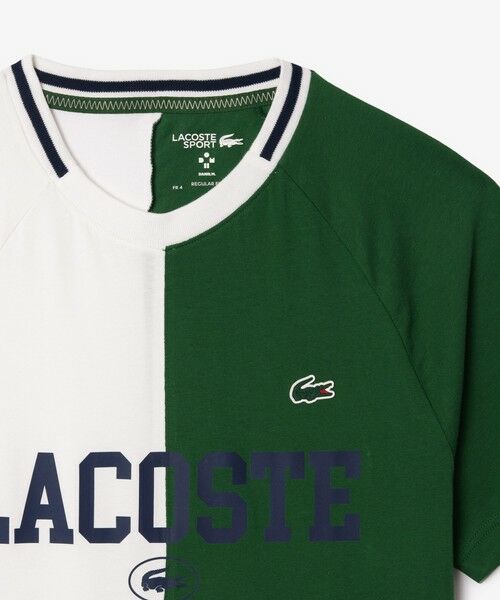 LACOSTE / ラコステ Tシャツ | 『ダニール・メドベージェフ』アシンメトリードライTシャツ | 詳細4