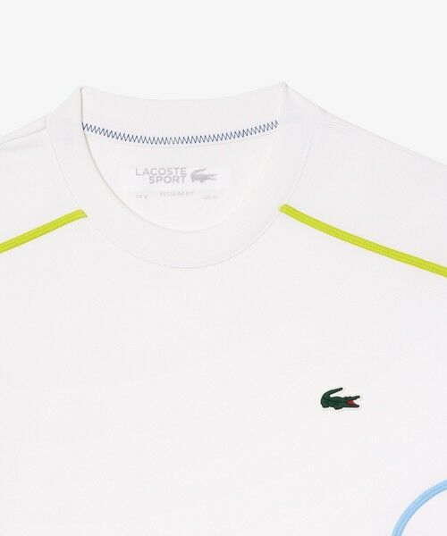 LACOSTE / ラコステ Tシャツ | コントラストラインドウルトラドライTシャツ | 詳細13