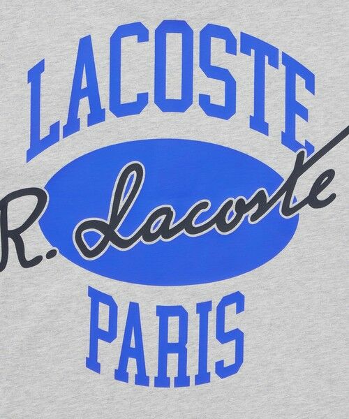 LACOSTE / ラコステ Tシャツ | フロントボーダーバックプリントTシャツ | 詳細16