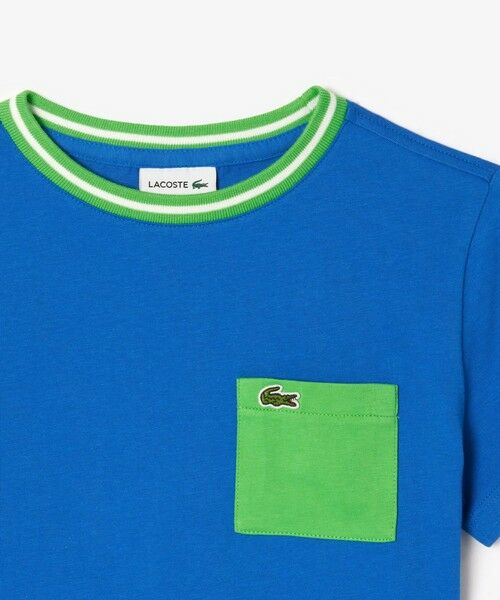 LACOSTE / ラコステ Tシャツ | 配色ポケットKIDS Tシャツ | 詳細4