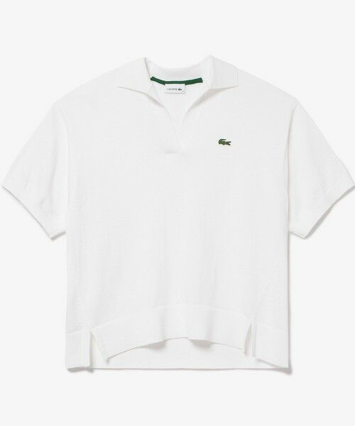 LACOSTE / ラコステ ポロシャツ | オーバーサイズ スキッパーニットポロシャツ | 詳細3