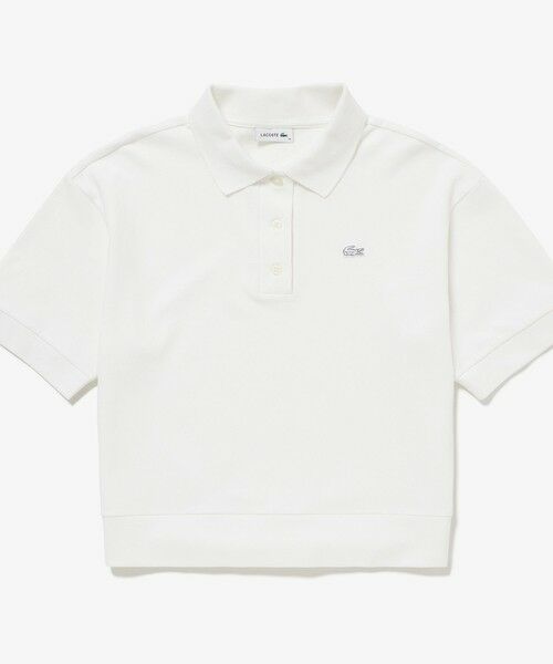 LACOSTE / ラコステ ポロシャツ | ヘビーウェイト キモノスリーブ 鹿の子地ポロシャツ | 詳細3