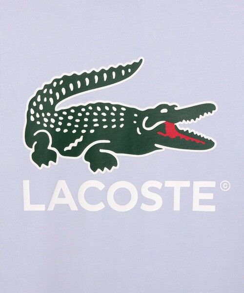 LACOSTE / ラコステ スウェット | 裏パイル エッセンシャルアイコングラフィッククルーネックスウェット | 詳細16