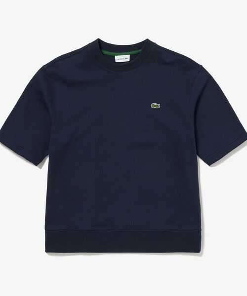 LACOSTE / ラコステ Tシャツ | オーガニックコットン 裏パイル地 オーバーサイズ プレミアム半袖スウェット | 詳細16