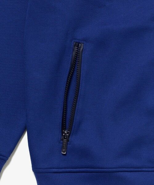 LACOSTE / ラコステ その他トップス | アシンメトリーボーダーハイネック ドローストリング 鹿の子地 トラックジャケット | 詳細11