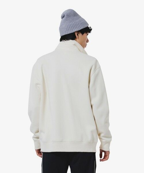 LACOSTE / ラコステ その他トップス | アシンメトリーボーダーハイネック ドローストリング 鹿の子地 トラックジャケット | 詳細13