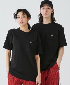 鹿の子地ポケット半袖Tシャツ