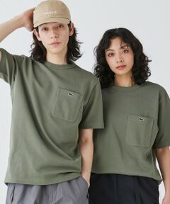 鹿の子地ポケット半袖Tシャツ