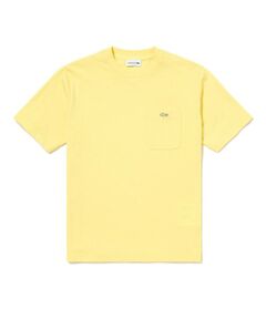 LACOSTE / ラコステ Tシャツ | アウトラインクロックポケット半袖Tシャツ