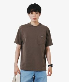 LACOSTE / ラコステ Tシャツ | アウトラインクロックポケット半袖Tシャツ