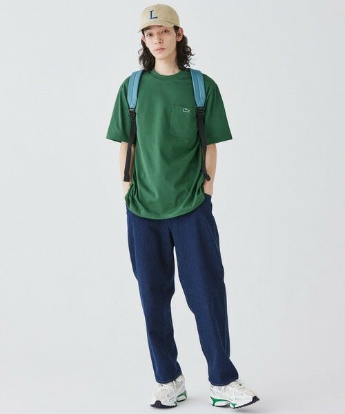 LACOSTE / ラコステ Tシャツ | アウトラインクロックポケット半袖Tシャツ | 詳細11