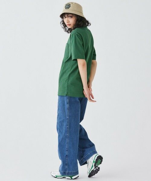 LACOSTE / ラコステ Tシャツ | アウトラインクロックポケット半袖Tシャツ | 詳細12