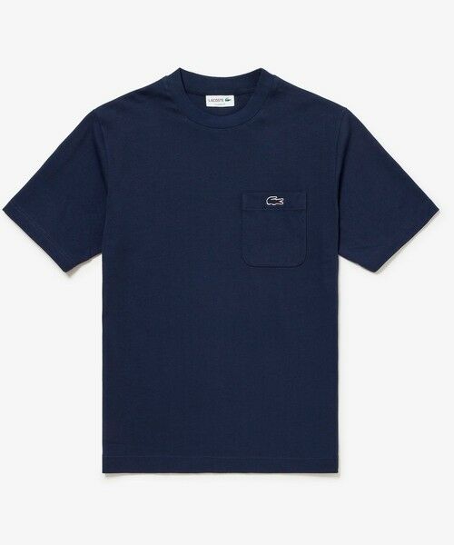 LACOSTE / ラコステ Tシャツ | アウトラインクロックポケット半袖Tシャツ | 詳細14
