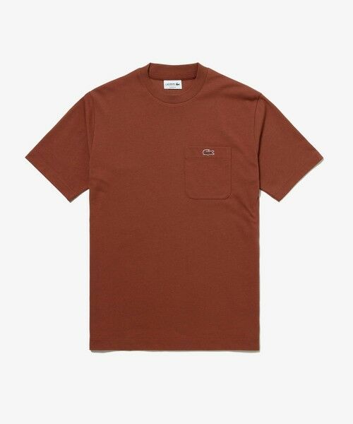 LACOSTE / ラコステ Tシャツ | アウトラインクロックポケット半袖Tシャツ | 詳細15