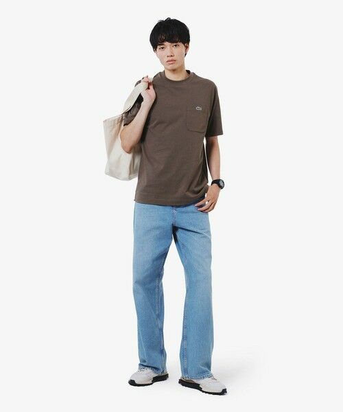 LACOSTE / ラコステ Tシャツ | アウトラインクロックポケット半袖Tシャツ | 詳細18