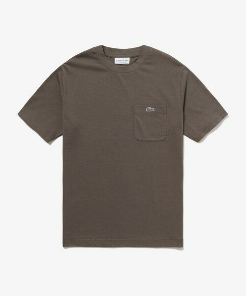 LACOSTE / ラコステ Tシャツ | アウトラインクロックポケット半袖Tシャツ | 詳細19